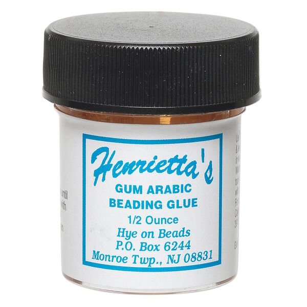 Adhesive, Henrietta's, gum arabic, pkg/1/2-ounce container. image number 0