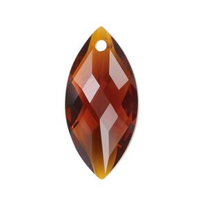 Focal 1pk transparent topaz, Celestial Crystal® 32x15mm marquise