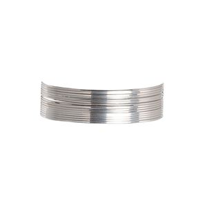 Wire, sterling silver, full-hard, square, 26 gauge. Sold per pkg of 5 feet.