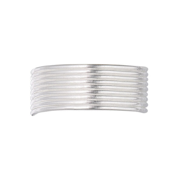 French wire, sterling silver, 1.2mm tube. Sold per approximately 27 inch strand. image number 0