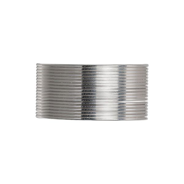 Wire, Beadalon®, stainless steel, 3/4 hard, round, 20 gauge. Sold per pkg of 6 meters. image number 0