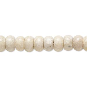 Riverstone 1pkg1, rondelle bead 8 inch 8x6mm