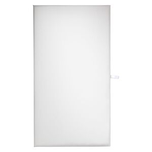 Display pad, leatherette, white, 14 x 7-1/2 x 1/4 inches. Sold individually.