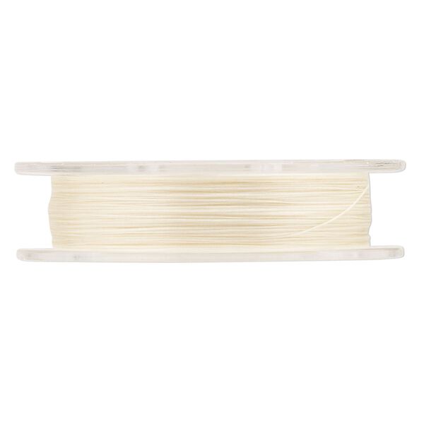 Thread, One-G™, nylon, pkg/125 yards, cream, size 0. image number 1