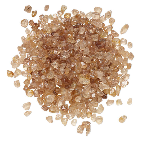 Inlay chip, brown zircon (natural), mini undrilled chip, Mohs hardness 6 to 7-1/2. Sold per 1-ounce pkg. image number 0