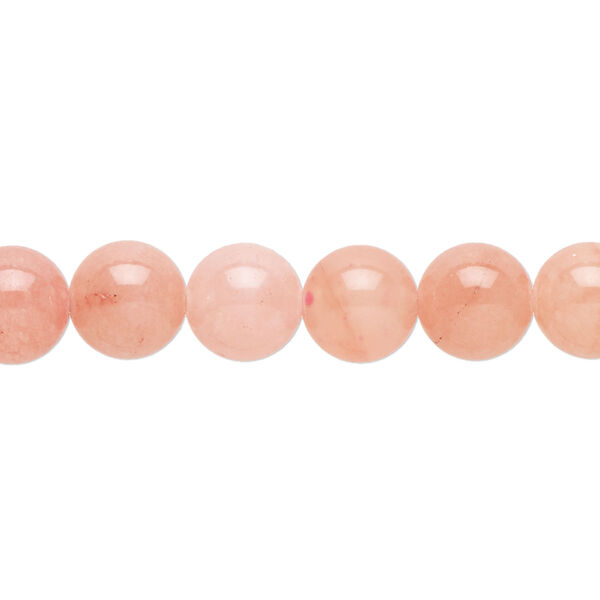 Quartz 1pkg1, round bead C grade, 15 inch 7-9mm image number 0