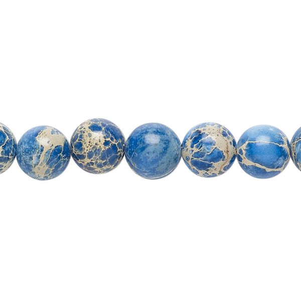 Magnesite 1pkg1, round bead 15.5-16 inch 8mm image number 0