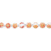 Bead, glass 1pkg8, multicolored, 12mm hand-painted round. image number 1