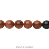 Multi-gemstone / glass 1pkg1, round bead 15.5-16 inch 8mm image number 3