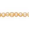 Freshwater pearl 1pkg1, semi-round, 15 inch carrot 7-8mm cultured image number 0