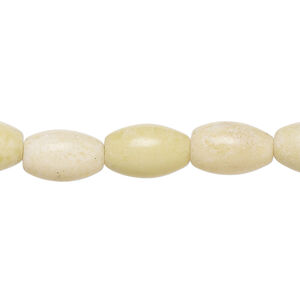 Peridot "jasper" 1pkg1, oval bead natural, 15 inch 12x8mm-13x9mm