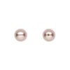 Pearl 1pkg250 vintage rose, Swarovski&reg;, 8mm half-drilled round 5818 image number 0