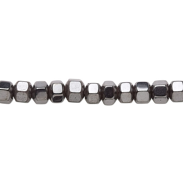 Hemalyke™ 1pkg1, faceted drum bead 15 inch 5mm image number 0