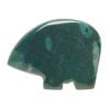 Fancy jasper 1pkg1, half-drilled Zuni-style bear focal natural, 34x23mm-38x31mm image number 2