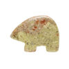 Autumn jasper 1pkg1, half-drilled Zuni-style bear focal natural, 28x21mm-33x27mm image number 2