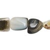 Gold lip / black lip / mother-of-pearl shell 1pkg1, nugget bead 15 inch large to extra-large image number 0