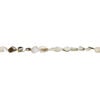 Black lip / gold lip / mother-of-pearl shell 1pkg1, nugget bead 15 inch medium to extra-large image number 1