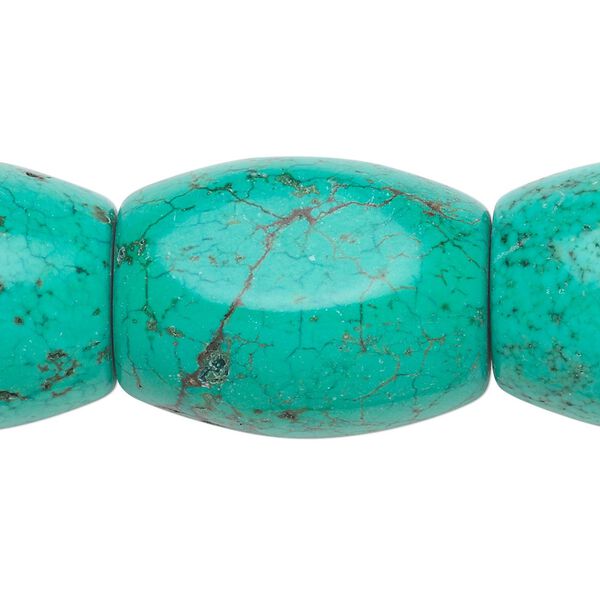 Magnesite 1pkg1, barrel bead 17 inch 28x22mm-29x22mm image number 0