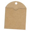 Necklace card, kraft paper, 3 x 2-1/3 inches with envelope. Sold per pkg of 50. image number 1