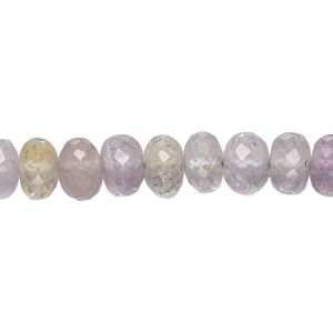 Amethyst / citrine / ametrine 1pkg1, hand-cut micro-faceted rondelle bead 14 inch 8x5mm-8x6mm