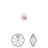 Drop 12pk iris, Crystal Passions® 6mm pendant mini disk 6428 image number 0