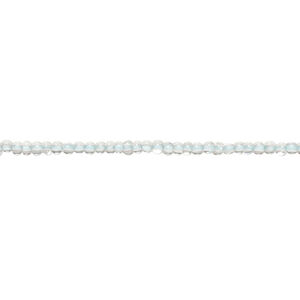 Goshenite 1pkg1, hand-cut uneven round bead, 13 inch 1-2mm