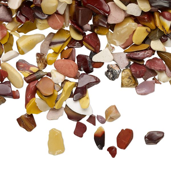 Moukaite jasper 1pkg1, undrilled inlay chip natural 2 oz mini image number 0