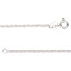 Necklace, Create Compliments®, sterling silver and enamel, black, 15mm round with flower and dots design, adjustable at 16 and 18 inches with springring clasp. Sold individually. image number 1