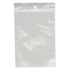 Bag, Tite-Lip™, plastic, clear, 3x4-inch top zip with hole. Sold per pkg of 100. image number 1