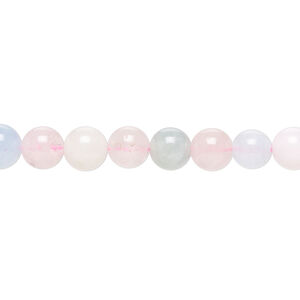 Beryl 1pkg1, round bead, 15.5-16 inch 6mm
