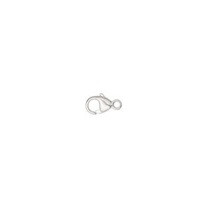 Clasp lobster claw 1pkg1 sterling silver, 5.5x3.5mm, 1-strand