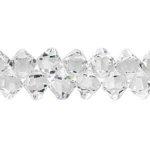 Drop 288pk crystal, Swarovski&reg; 8mm pendant bicone 6328