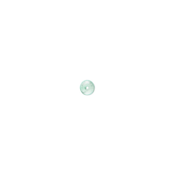 Bead, emerald (oiled), 3x2mm-4x3mm hand-cut rondelle, B- grade, Mohs hardness 7-1/2 to 8. Sold individually. image number 0