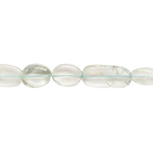 Light apatite 1pkg1, hand-cut puffed oval bead natural light 14 inch 7x6mm-13x8mm