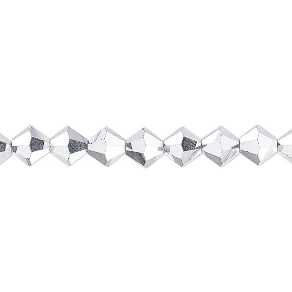 Bead 144pk crystal Labrador 2X, Preciosa Czech crystal 6mm bicone image number 0