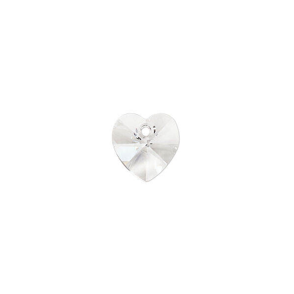 Drop 144pk crystal, Preciosa Czech crystal 10mm pendant heart image number 0