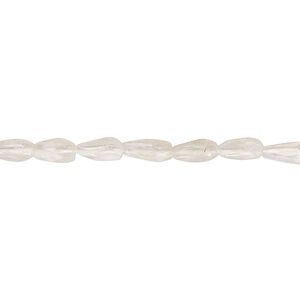 Rainbow moonstone 1pkg1, hand-cut faceted teardrop bead natural 15 inch 5x3mm-9x4mm
