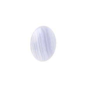 Blue lace agate 1pkg1, calibrated oval cab natural 18x13mm