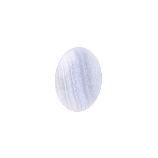 Blue lace agate 1pkg1, calibrated oval cab natural 18x13mm image number 0
