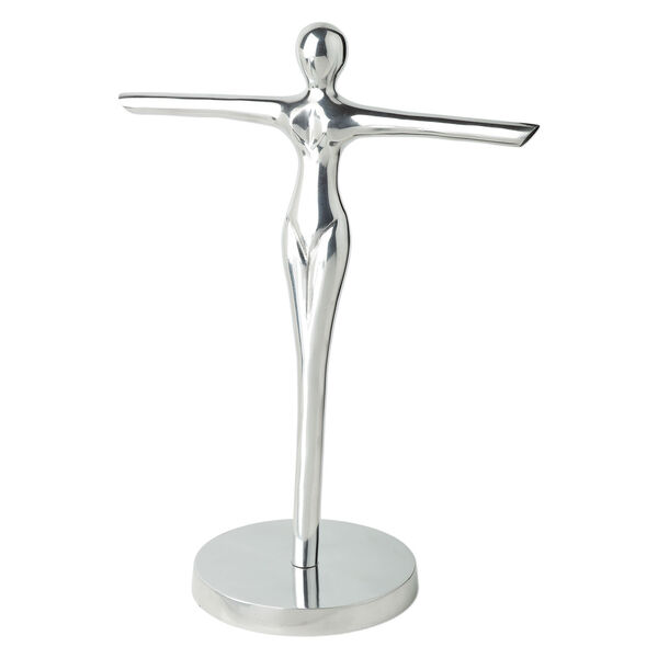 Display, aluminum, 13-1/4 x 10 x 5-1/4 inch mannequin. Sold individually. image number 0