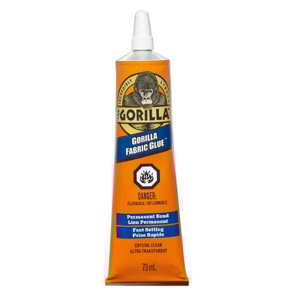 Adhesive 1pkg2.5floz, GORILLA&reg; Fabric Glue&trade;, clear image number 0