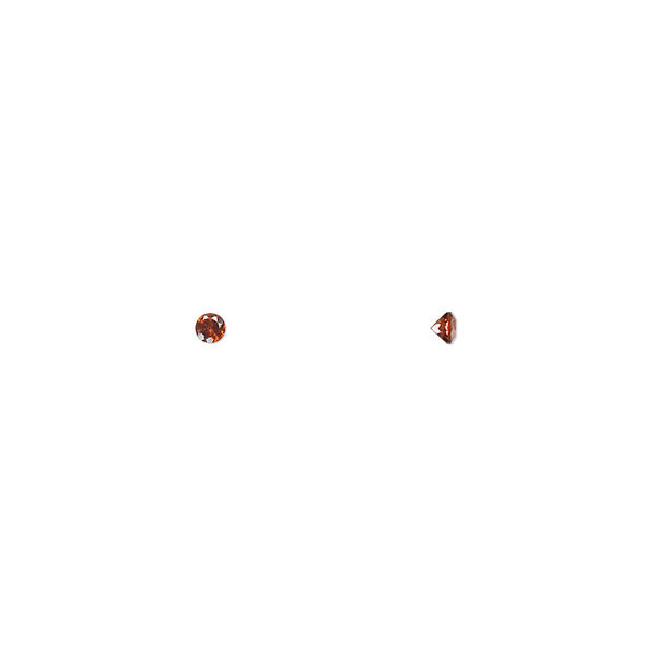 Gem, almandite garnet (natural), 2mm faceted round, A grade, Mohs hardness 7 to 7-1/2. Sold per pkg of 10. image number 0