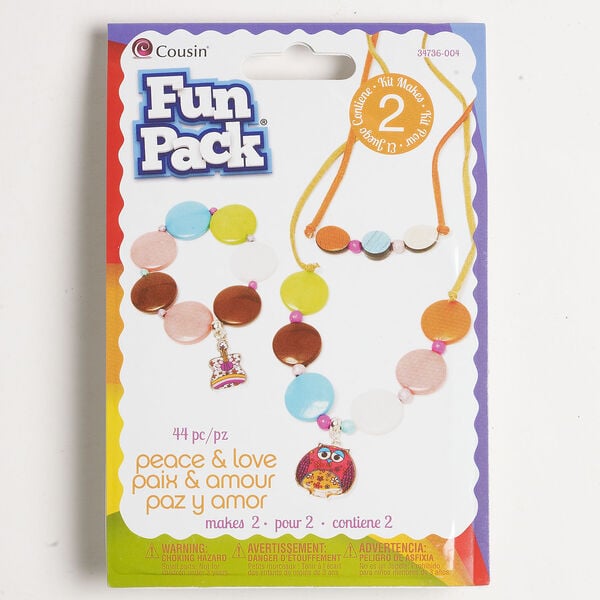 Necklace and bracelet kit 1pkg44, acrylic / enamel / hemp / suede / silver-finished brass and steel, mixed colors, mixed sizes owl / guitar / mixed shapes. image number 0