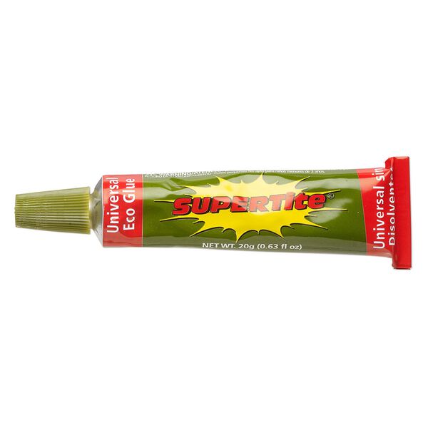 Adhesive, SUPERTite®, Universal Eco Glue, clear. Sold per 0.63-fluid ounce tube. image number 0