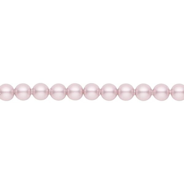 Pearl 500pk powder rose, Crystal Passions® 4mm round 5810 image number 0