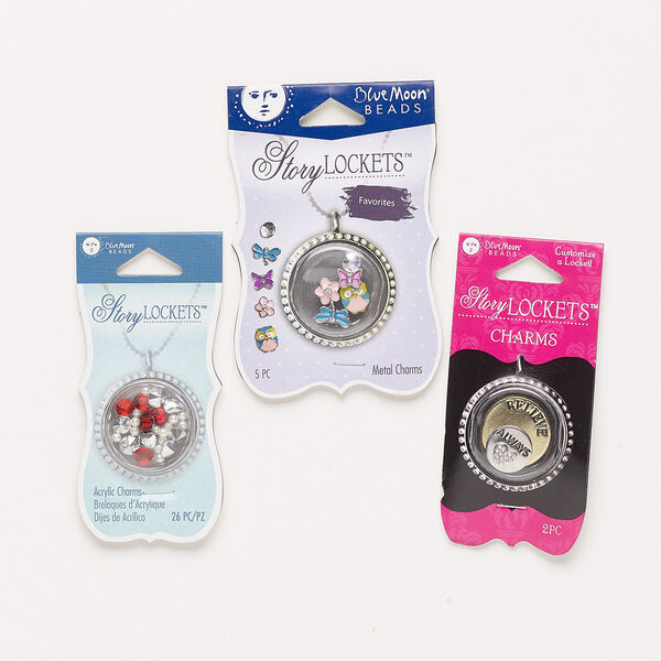 Charm mix, acrylic / enamel / glass / gold- / silver-finished "pewter" (zinc-based alloy) / steel, multicolored, 3-21mm drilled and undrilled mixed shapes. Sold per pkg of 3. image number 0