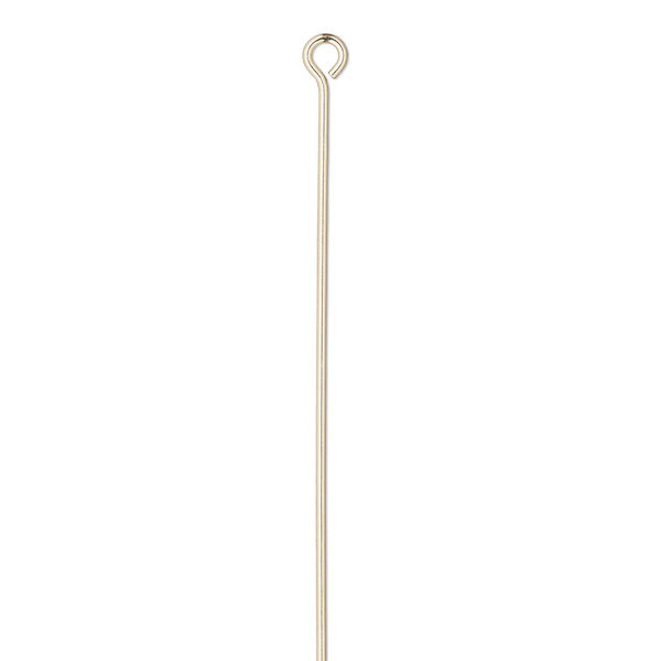 Eye pin, 14Kt gold-filled, 2 inches, 20 gauge. Sold per pkg of 2. image number 0