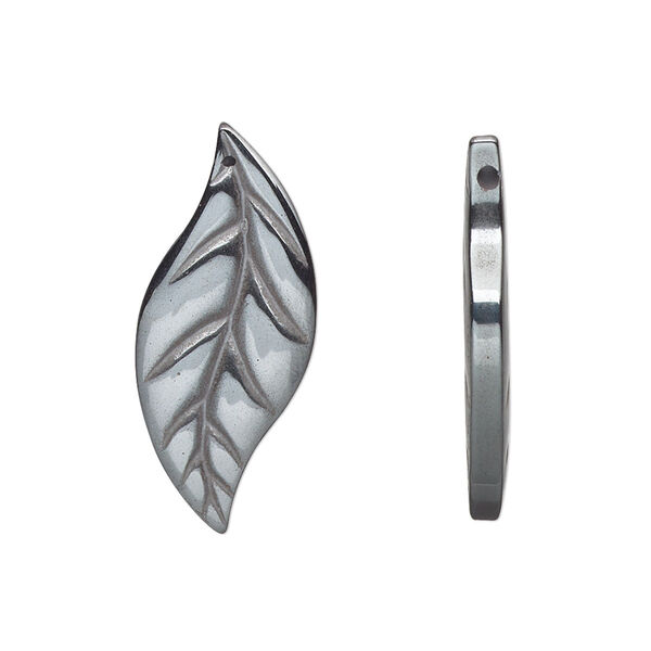 Hemalyke™ 1pkg4, 2-sided leaf drop 27.5x12mm image number 0