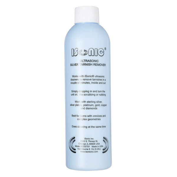 Cleaner, Isonic®, chemical, pkg/8-ounce bottle, clear. image number 0
