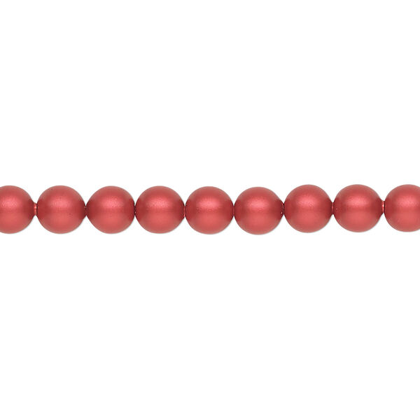 Pearl 100pk rouge, Crystal Passions® 5mm round 5810 image number 0